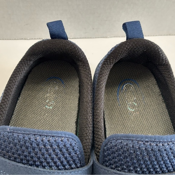 Orthofeet Quincy 823 Women's Sz 8.5 X-Wide Blue Stretch Slip On Orthopedic Shoes - Picture 11 of 12